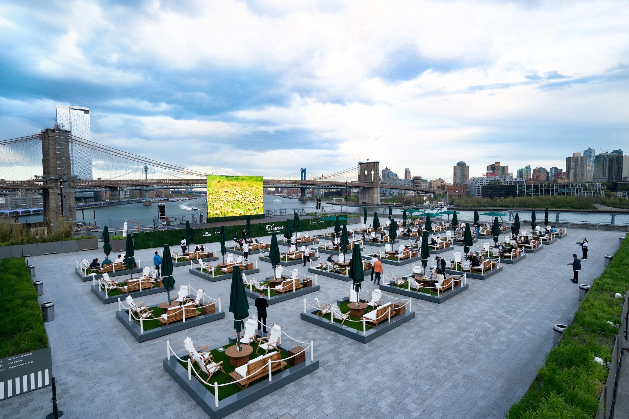 Plan a Socially Distanced Event on The Rooftop at Pier 17