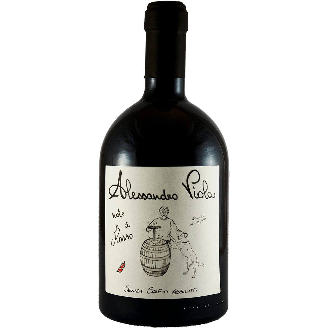 Bottle of Alessandro Viola Note di Rosso wine