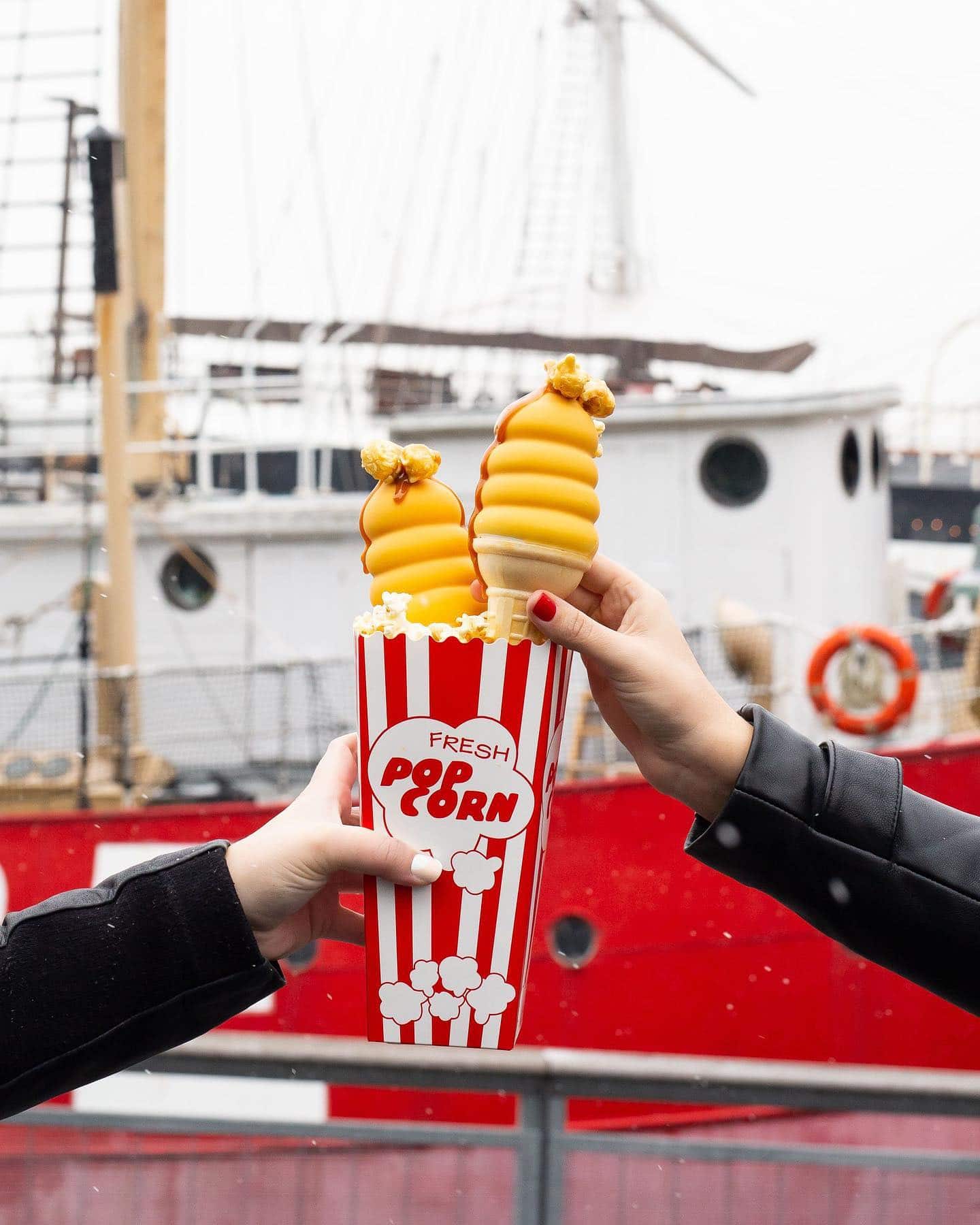 Lights. Camera. Action. The JACKER CRAX cone → now available @eatmisterdips. #TheSeaport
