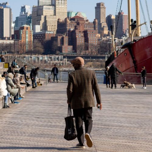 Where city meets water → the place to wander. #TheSeaport