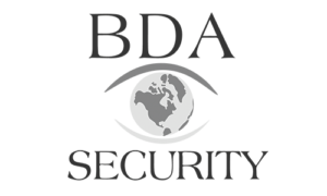 "BDA Security" logo