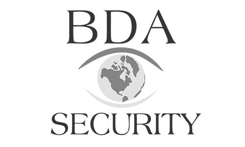 "BDA Security" logo