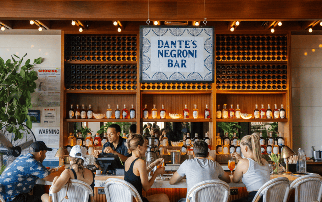 Dante Seaport Negroni Bar