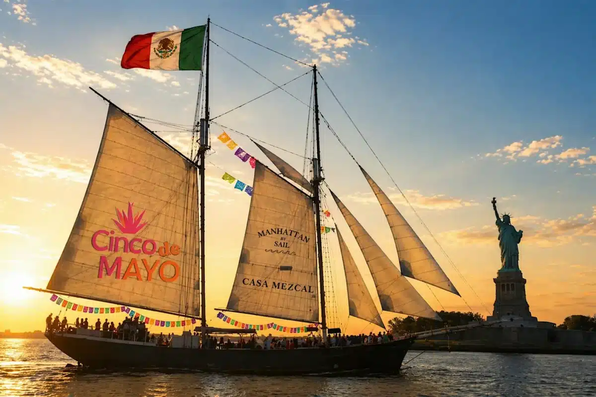 Cinco de Mayo Sunset Sail with Manhattan By Sail