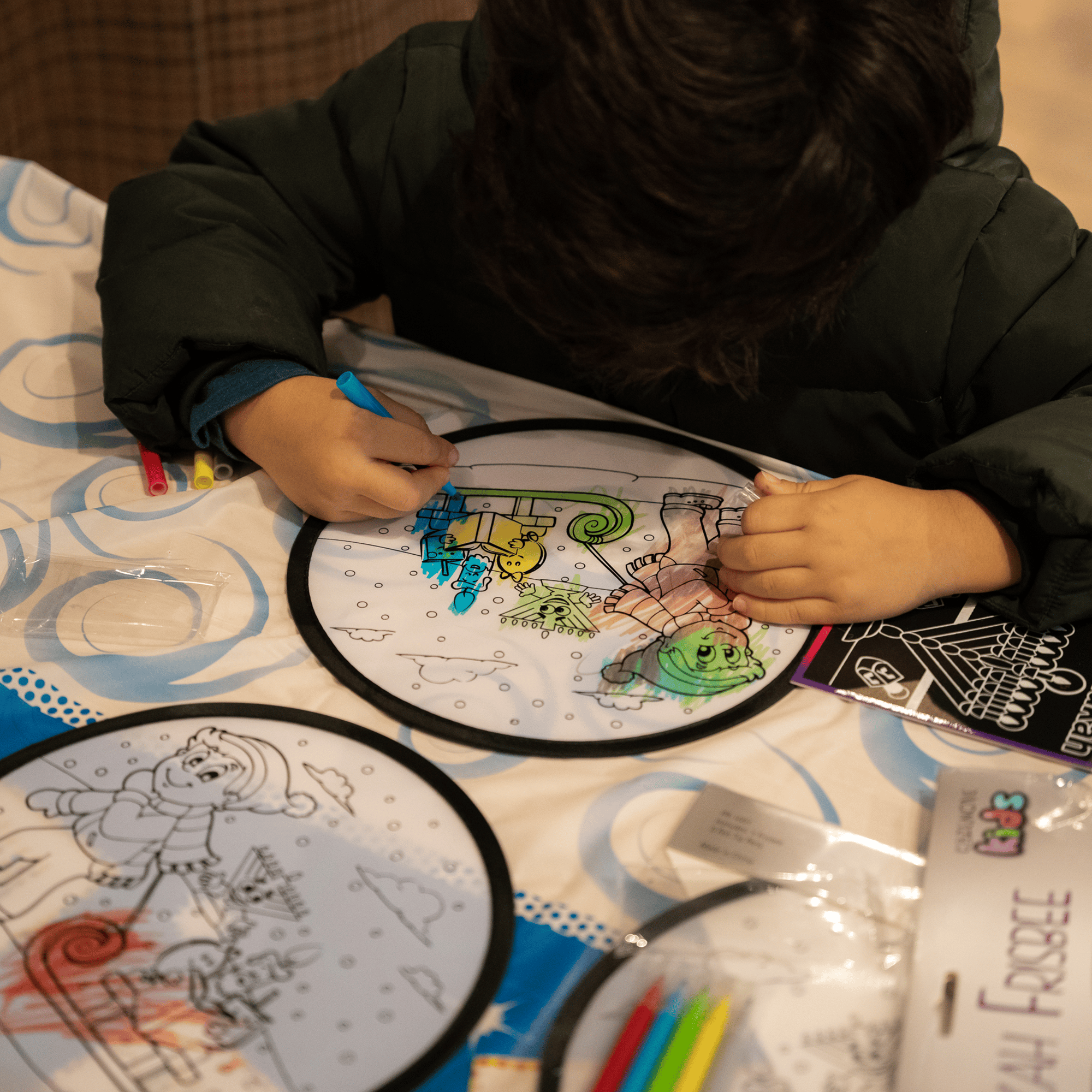 children drawing