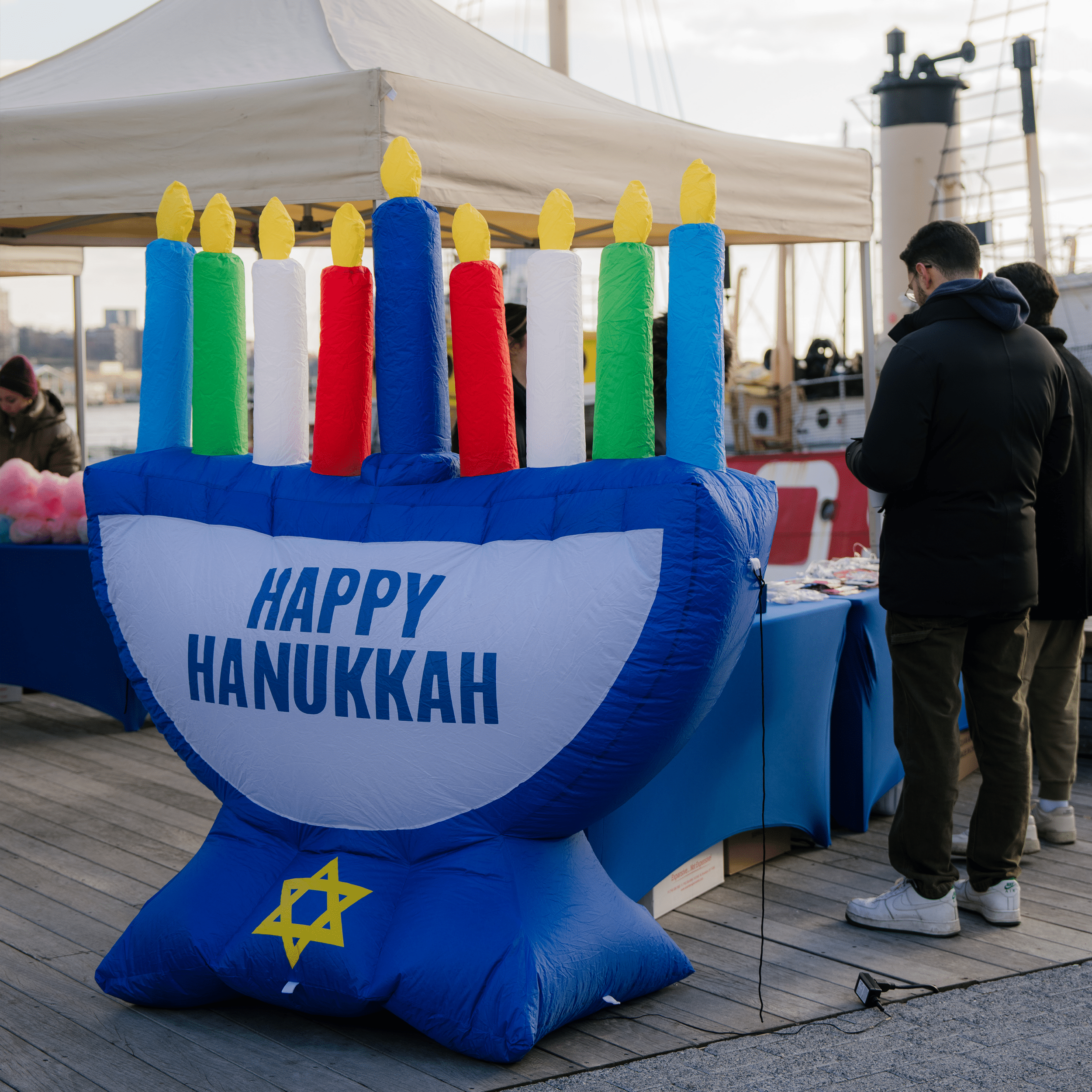 Chanukah at the Seaport