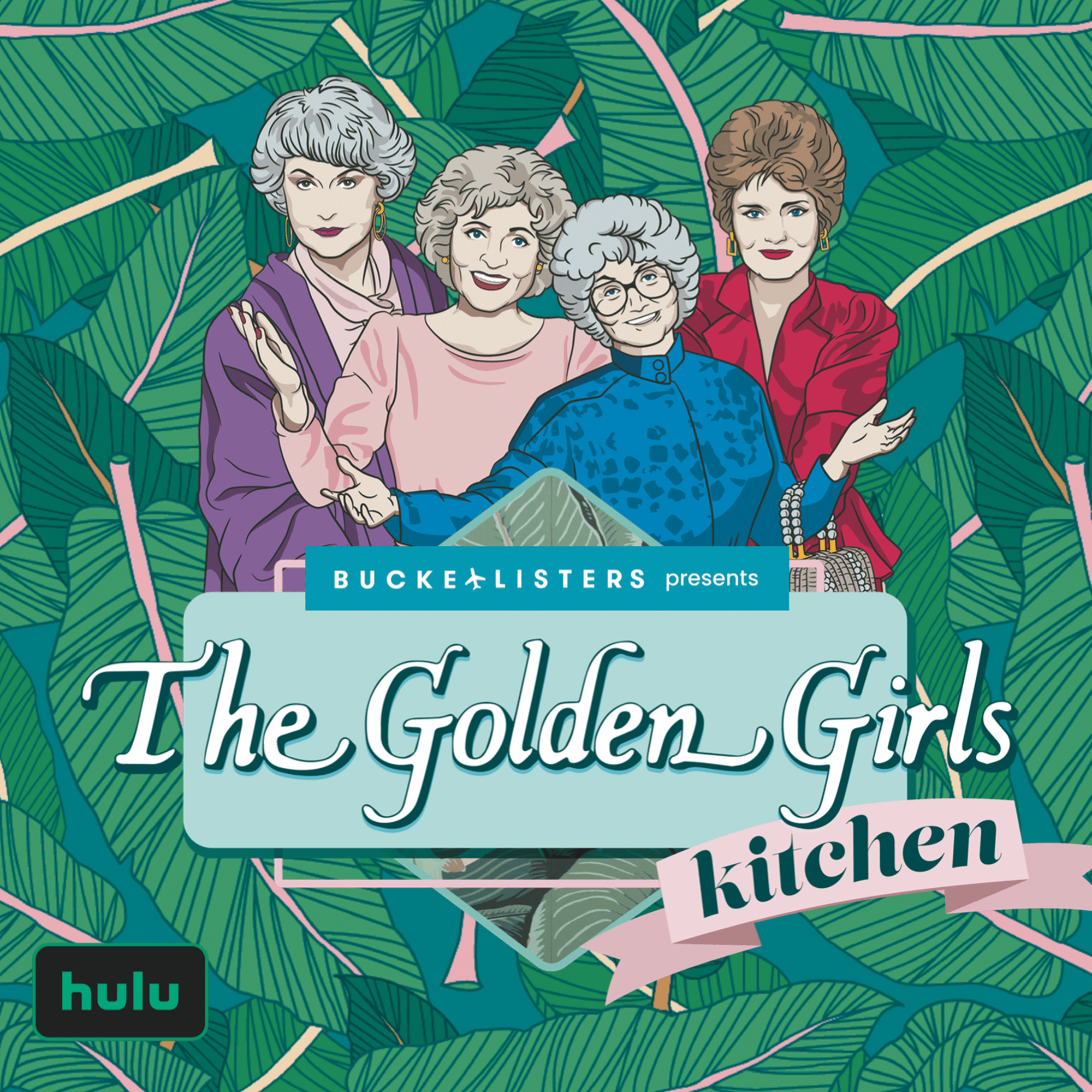 "The Golden Girls Kitchen" graphic