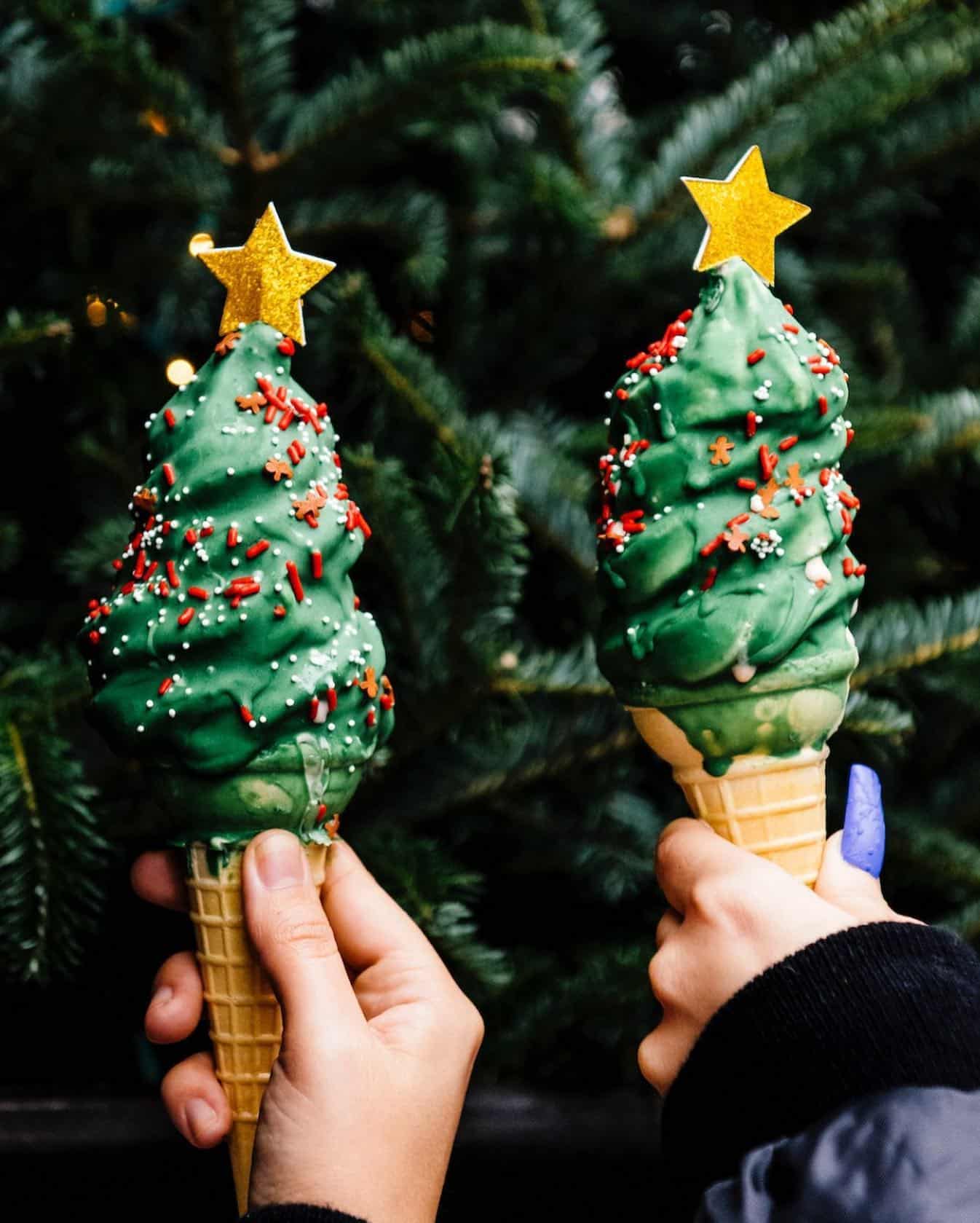 Seasonally sweet. Holiday cheer. The Grinch cone → now available @eatmisterdips for this month only.