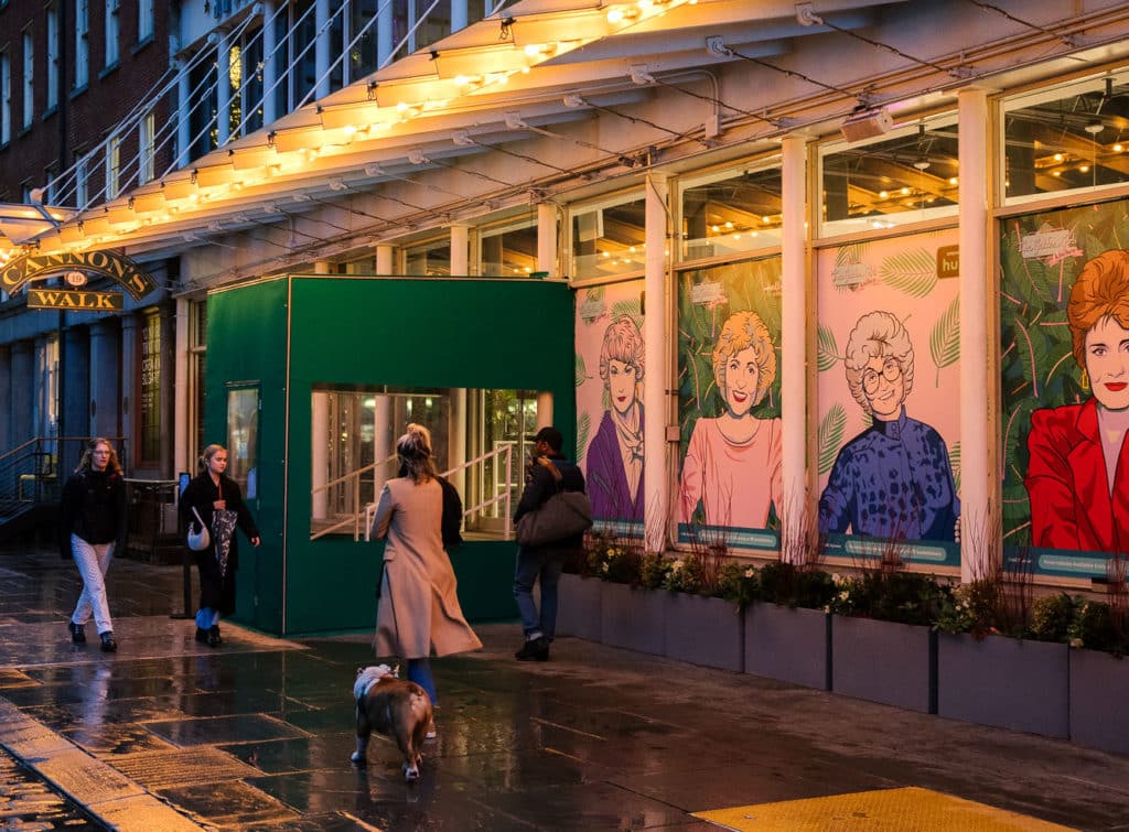 exterior of Golden Girls Kitchen in the Seaport