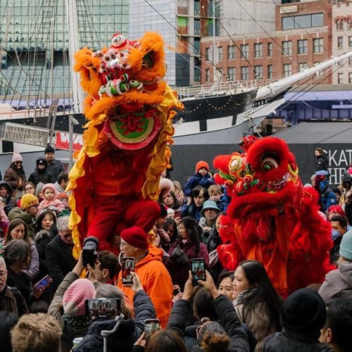 Thank you to everyone who welcomed the Year of the Rabbit at #TheSeaport. Wishing all who celebrate a year of peace, happiness and luck🖤