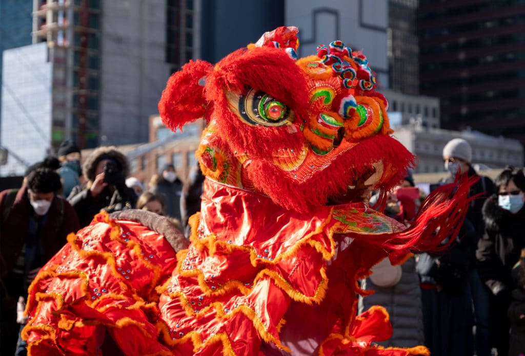 Lion Dance at the Seaport