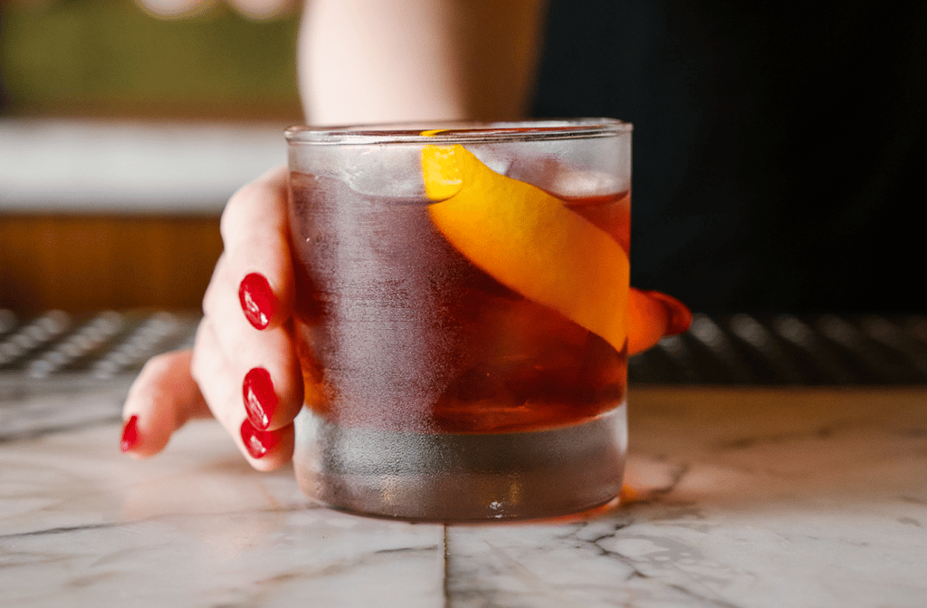 Negroni Cocktail at Pear Alley