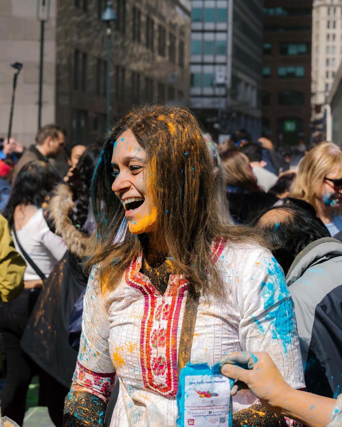 Thank you to everyone who celebrated Holi at #TheSeaport. It was an afternoon filled with light, laughter and love 🖤