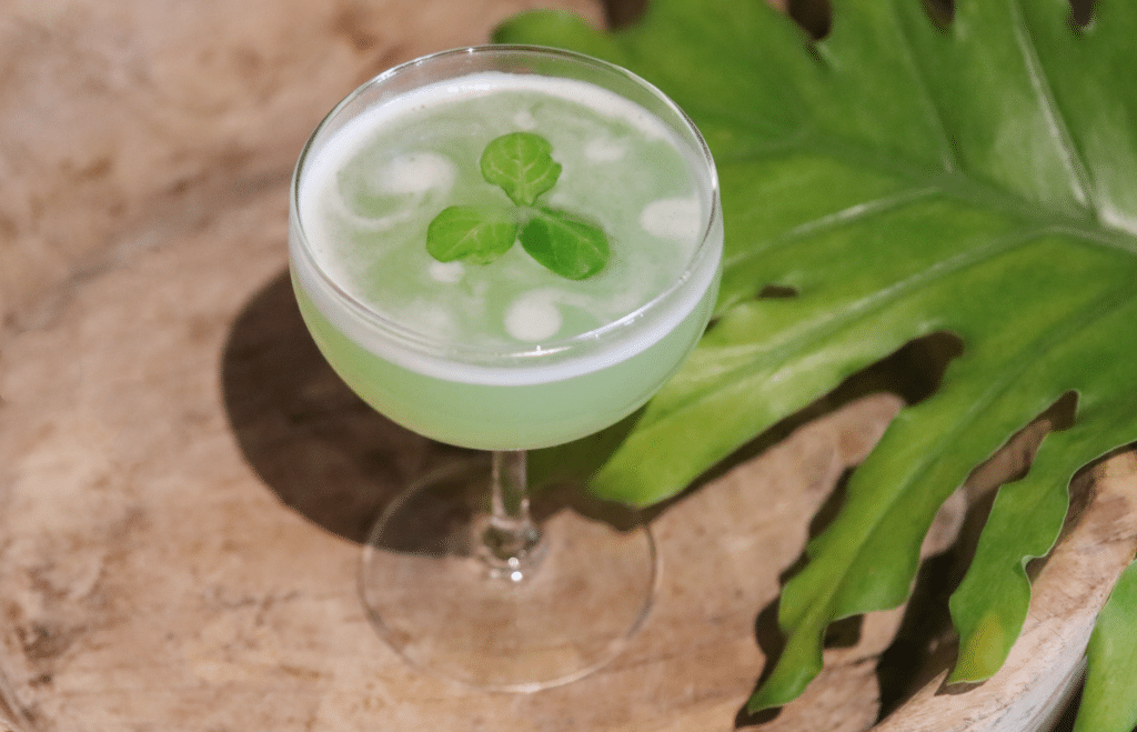 Malibu Farm Green Grass Cocktail