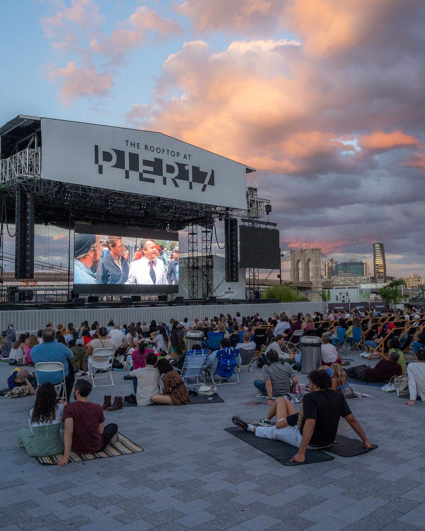 For Film Buffs. For Families. For Downtown. For All  Get ready for the next #SeaportCinema of Pitch Perfect. RSVPs just dropped   7:30pm 🗓️ Thurs, 9/21  The Rooftop at Pier 17 RSVP now ➤ link in bio #TheSeaport Space is limited. Early to save your spot. Doors open at 6:30pm. Guests are permitted to bring their own blankets & chairs.