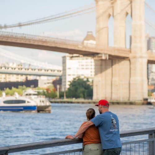 Exploring in good company. Get Lost. Find New York. #TheSeaport