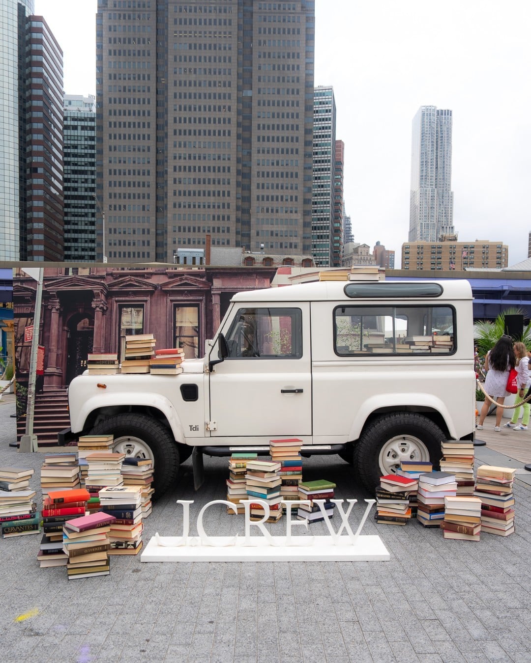 That’s a wrap on NYC Fashion Week 2023. Flashing back to an epic activation on #TheSeaport Square by @jcrew to celebrate 40 years of J.Crew.