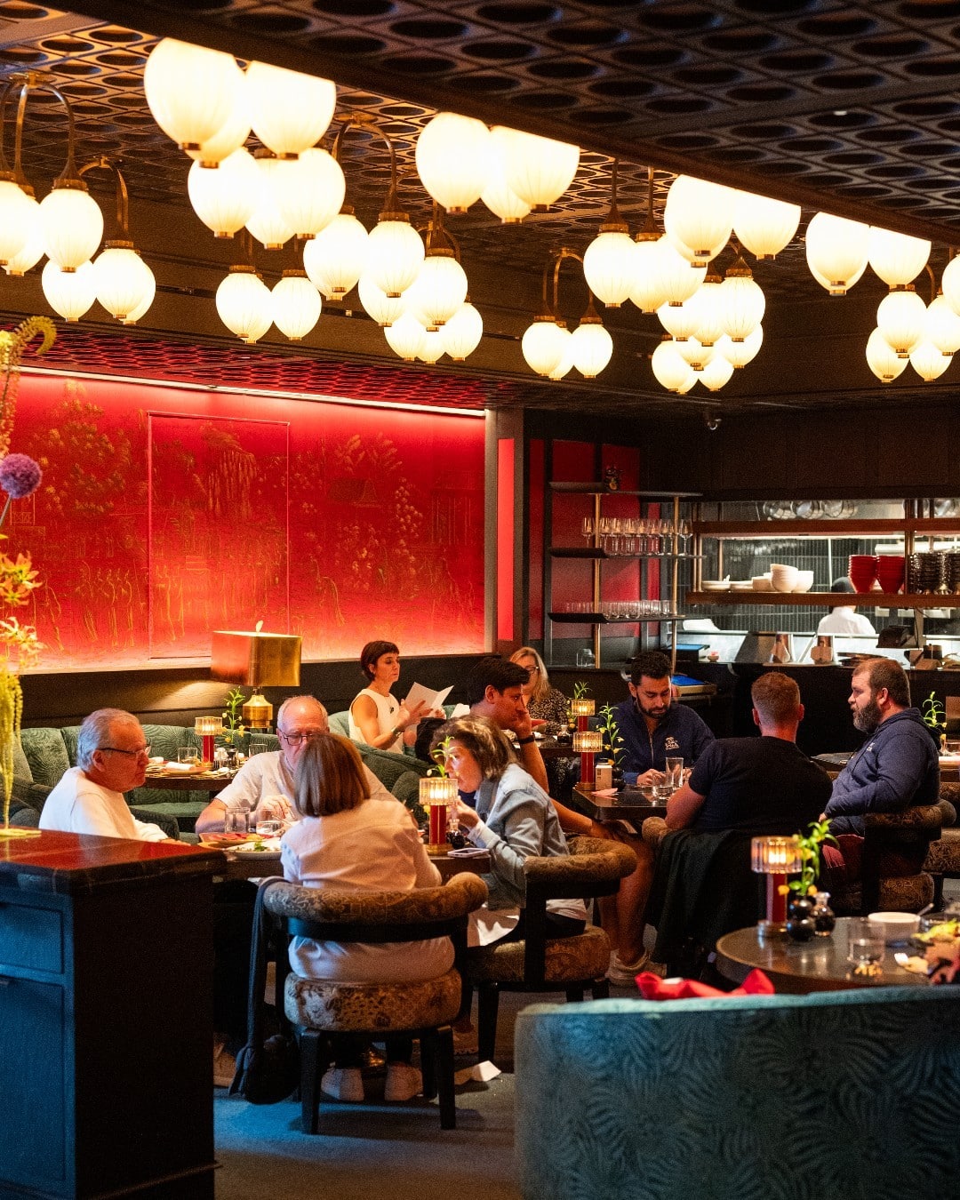 Escape another rainy day with a delicious dinner inside the @tinbuilding ↴ ➤ House of the Red Pearl ➤ The Frenchman’s Dough ➤ T. Brasserie And so much more. #TheSeaport