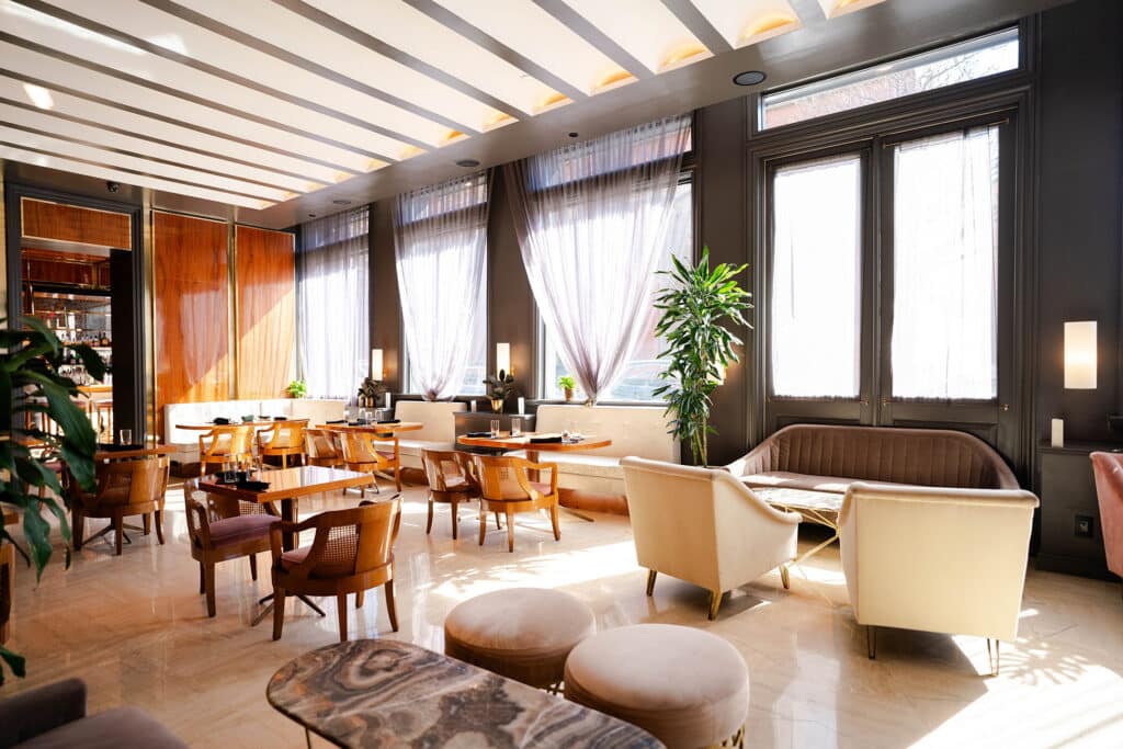 the interior at urban cove