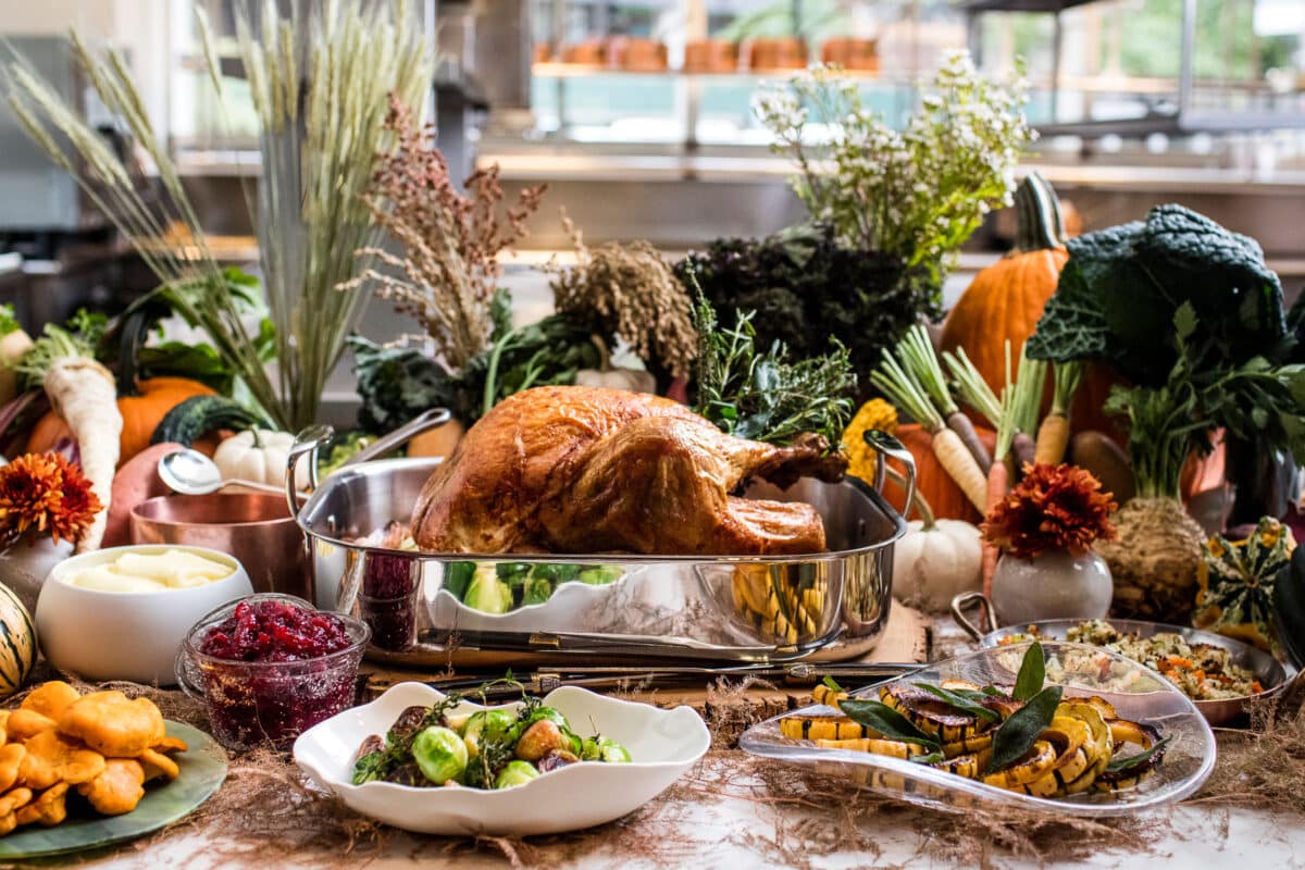 a thanksgiving feast