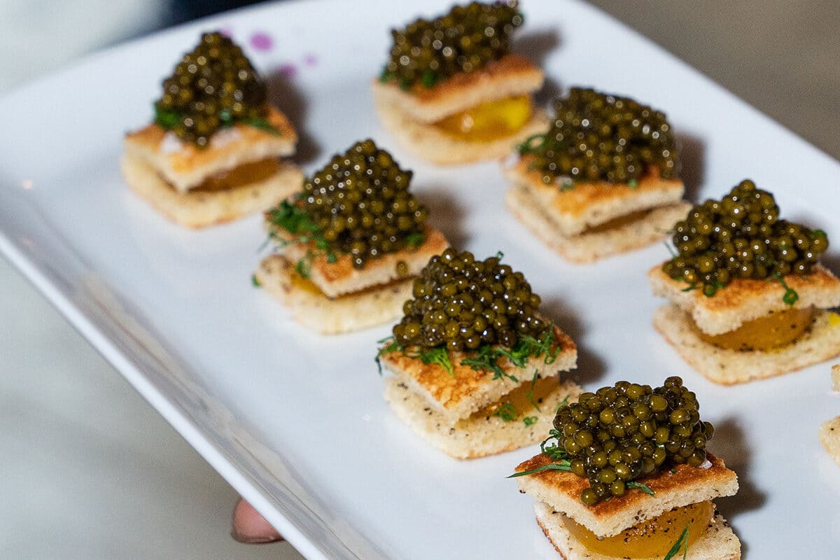 A Night of Bubbles & Caviar at The Fulton