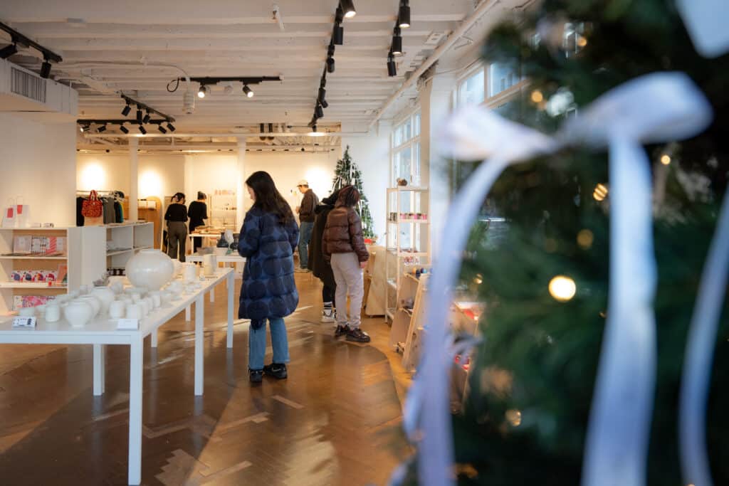 people shopping at Maum store at the Seaport