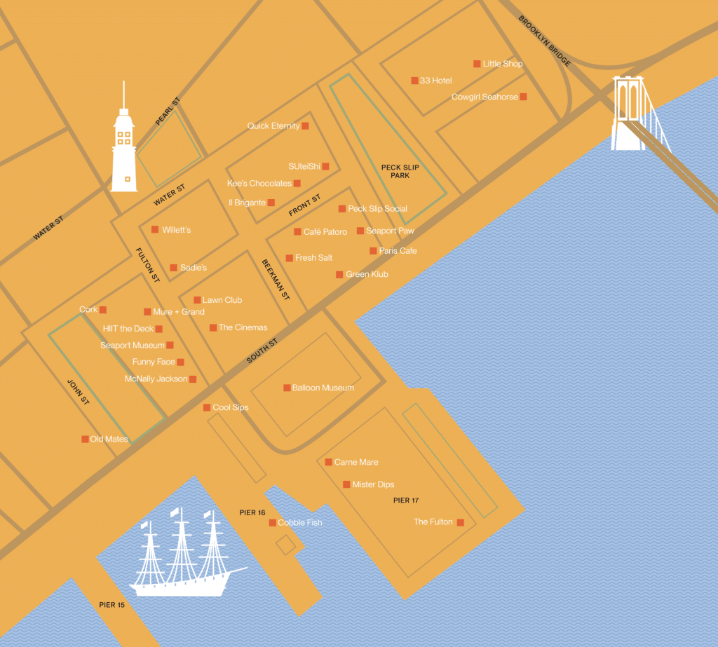 a map of the seaport trick or treating spots for 2026 halloween