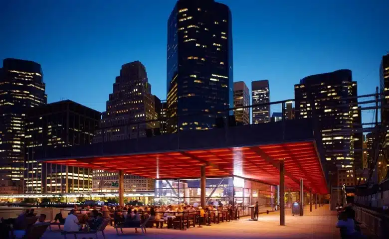 watermark at the seaport