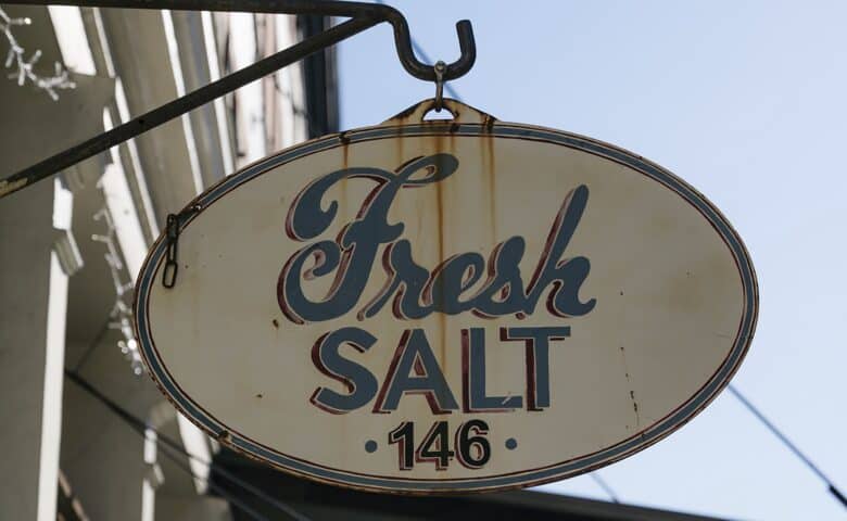 fresh salt sign