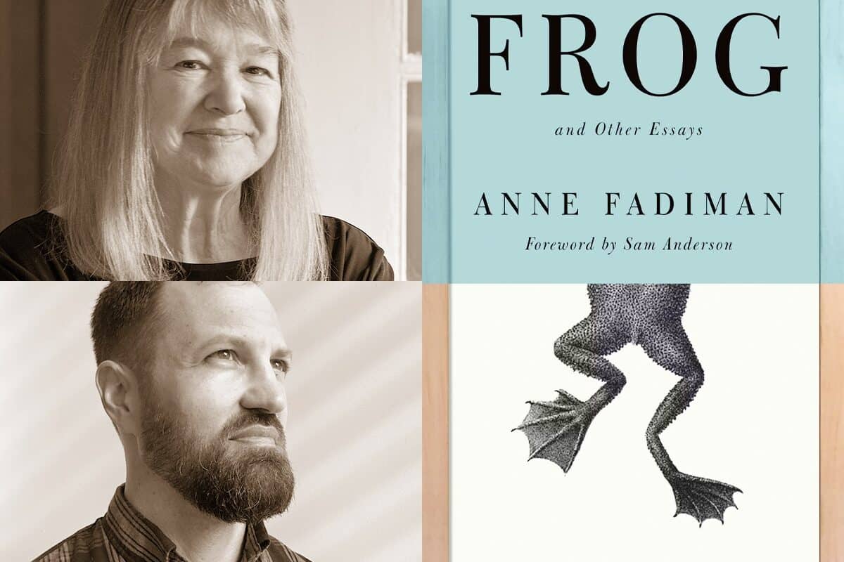 Anne Fadiman presents Frog: And Other Essays, in conversation with Sam Anderson at mcnally jackson seaport