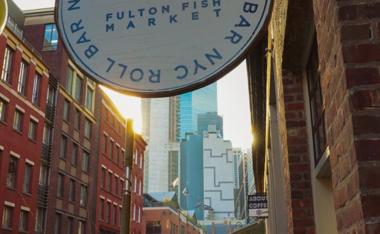 roll bar x fulton fish market in the seaport