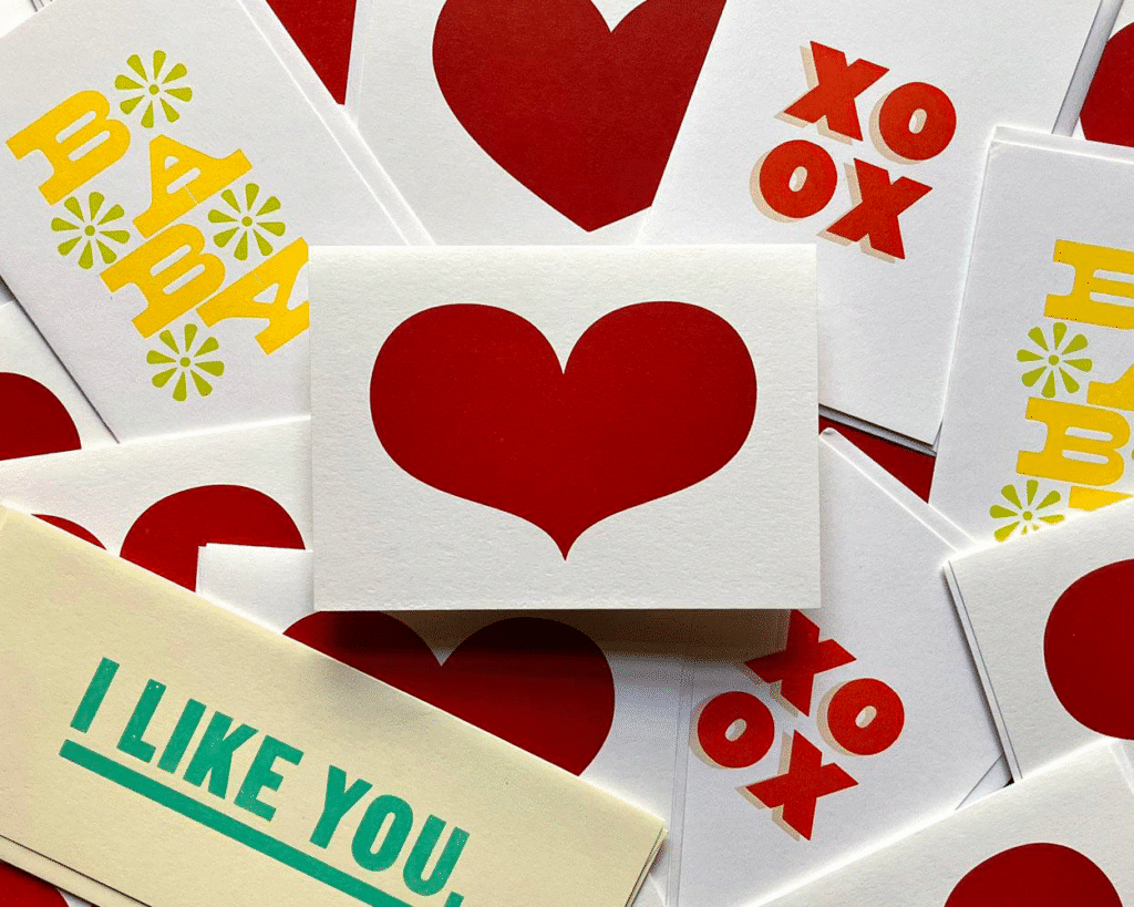 print your own valentine's day card at bowne & co. with the south street seaport museum