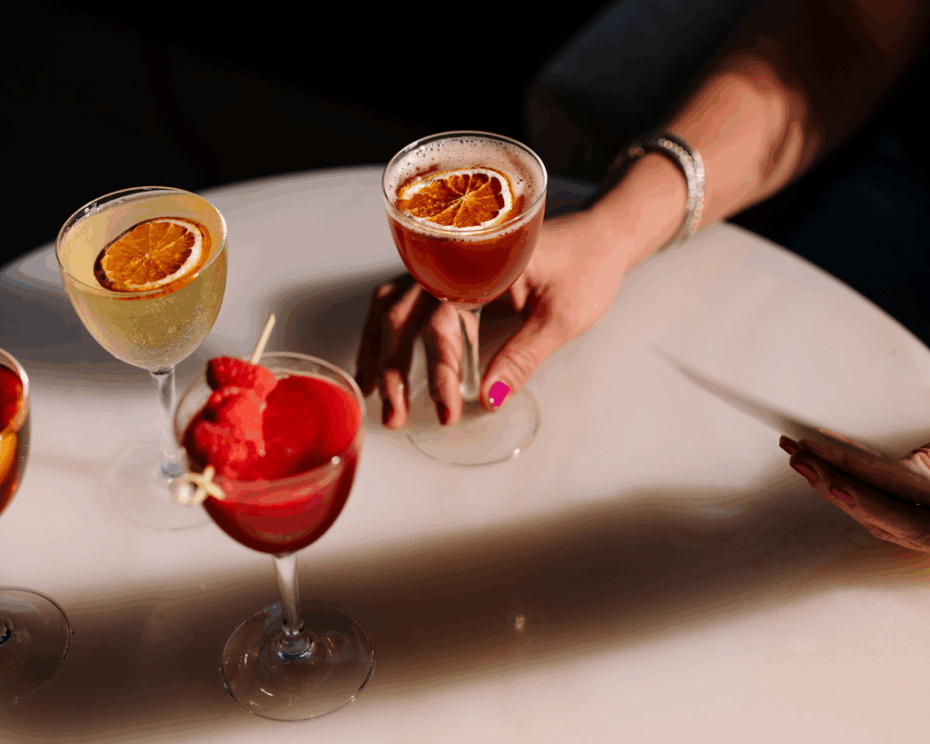 valentine's day cocktails at urban cove at the seaport