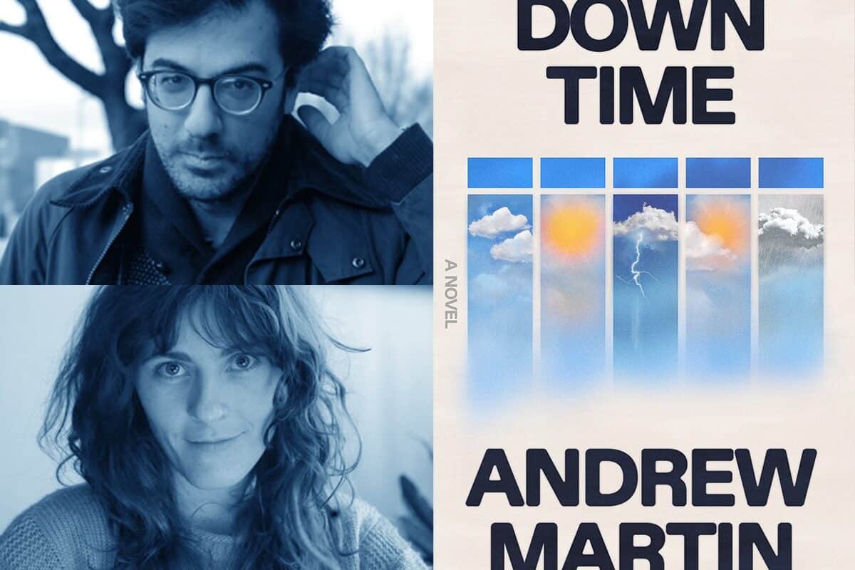 Andrew Martin presents Down Time, in conversation with Halle Butler