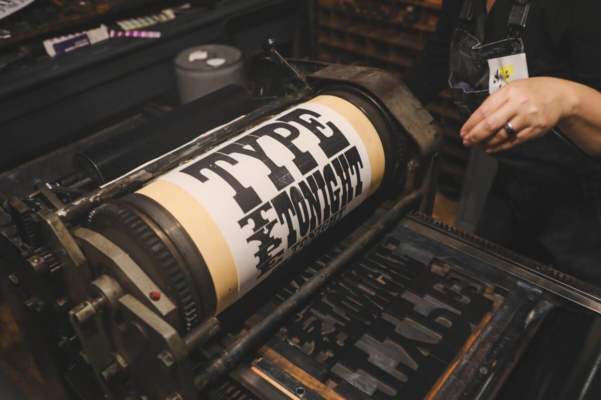 Type Tonight at Bowne & Co.