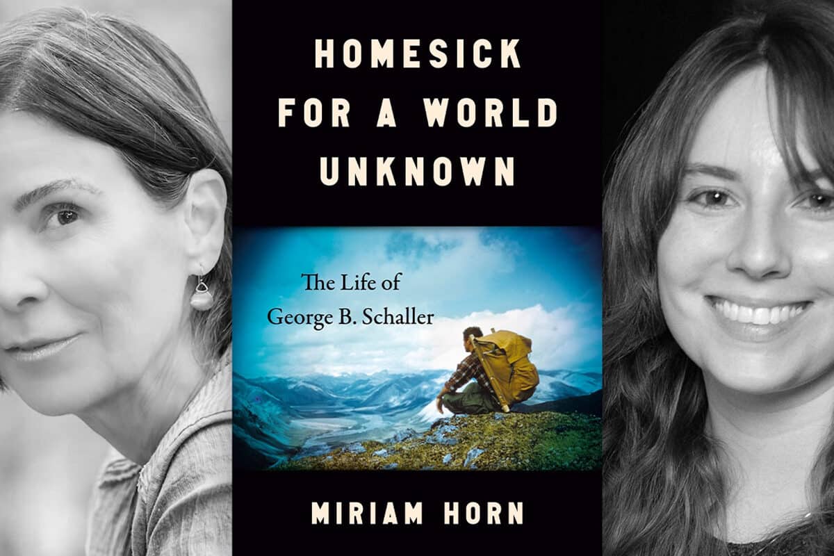 Miriam Horn presents Homesick for a World Unknown, in conversation with Kathleen Davis
