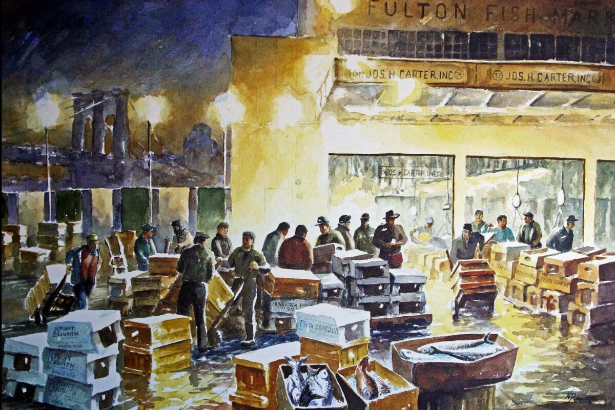 Fulton Fish Market, a Walk Through the Past