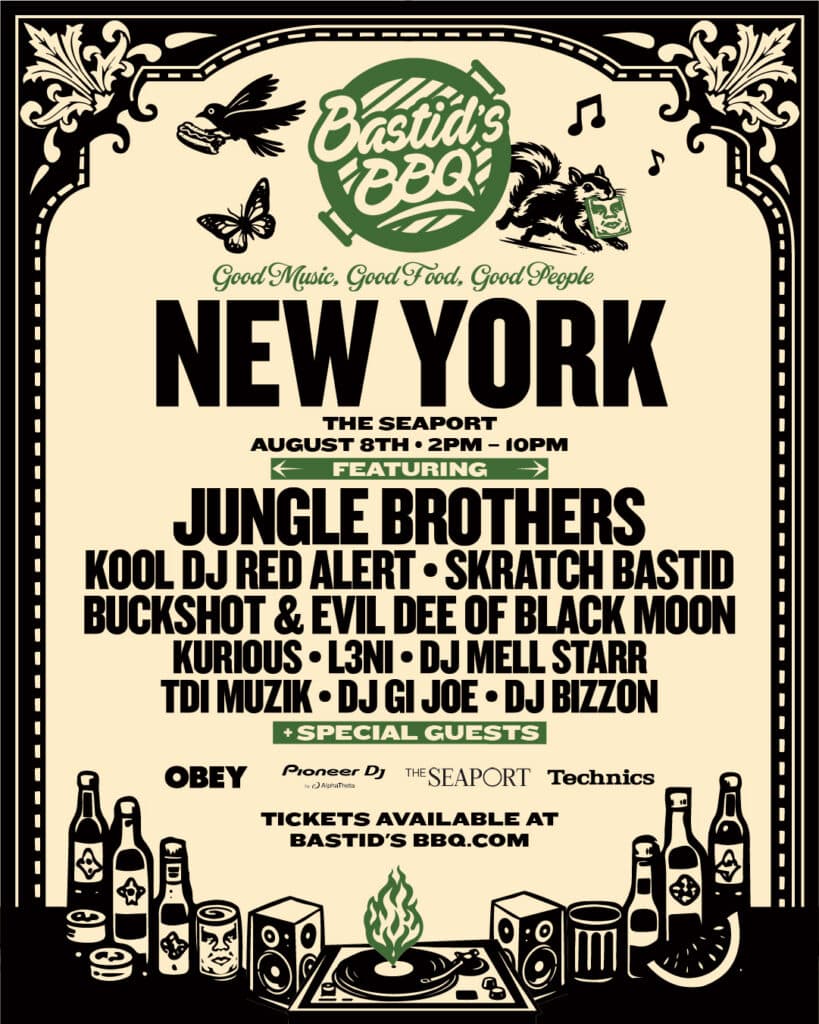 bastid's bbq 2026 nyc lineup
