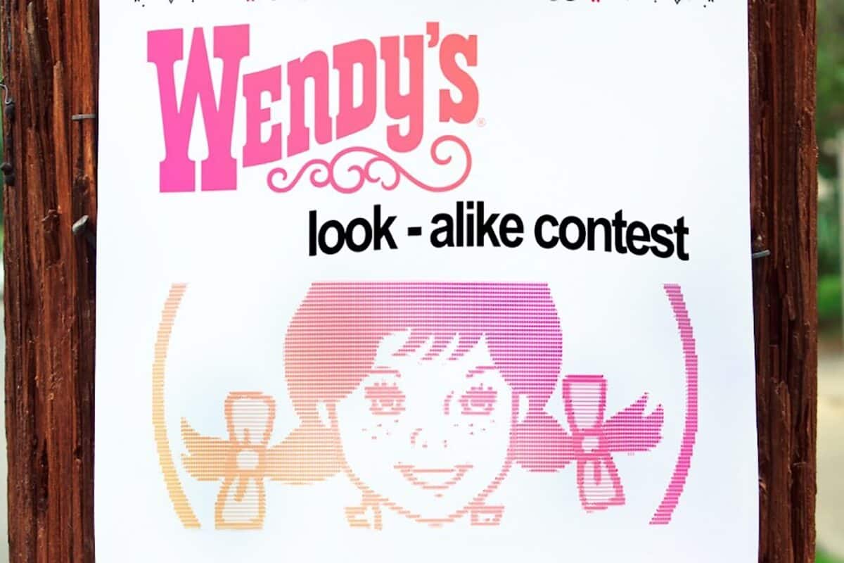 wendy's lookalike contest