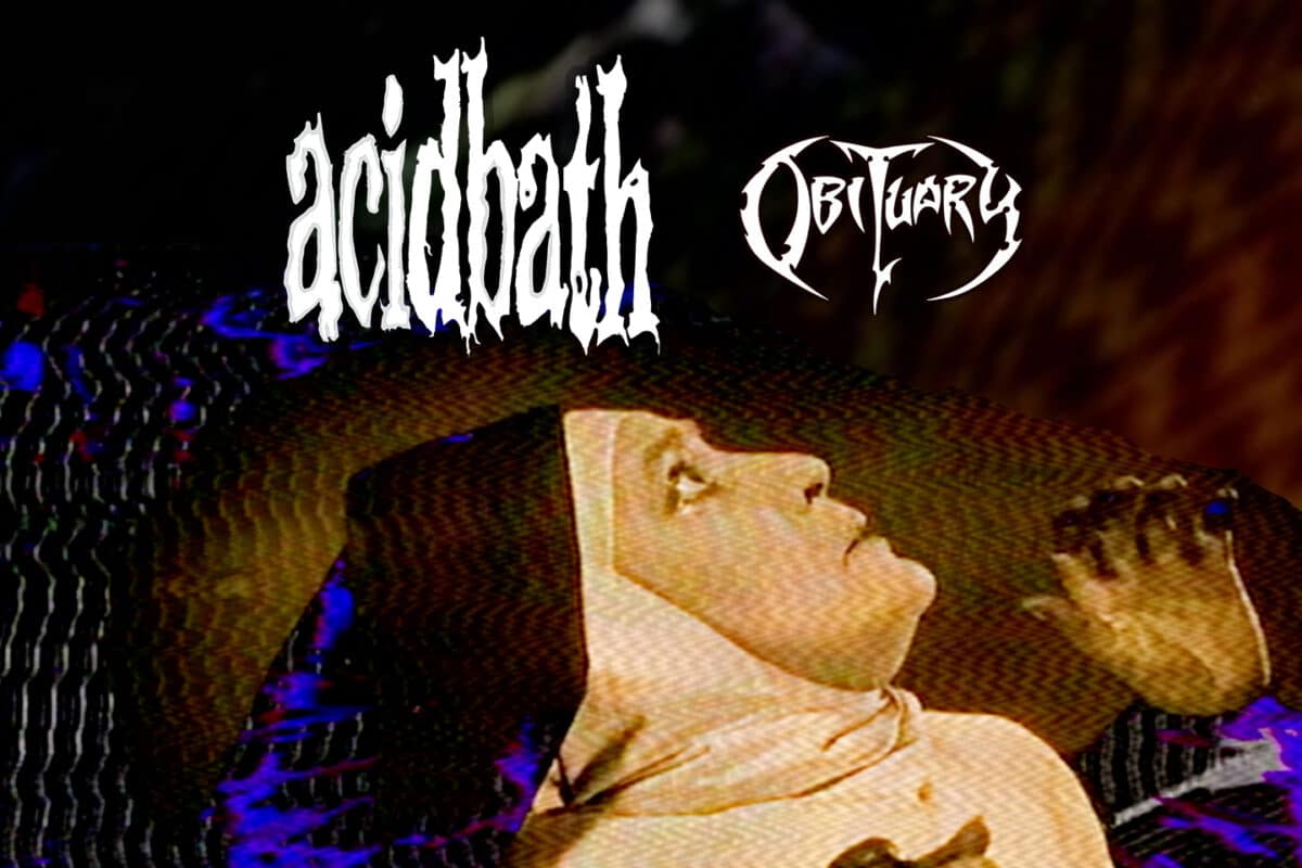 Acid Bath is coming to The Rooftop at Pier 17, with special guest Obituary, on August 21, 2026.