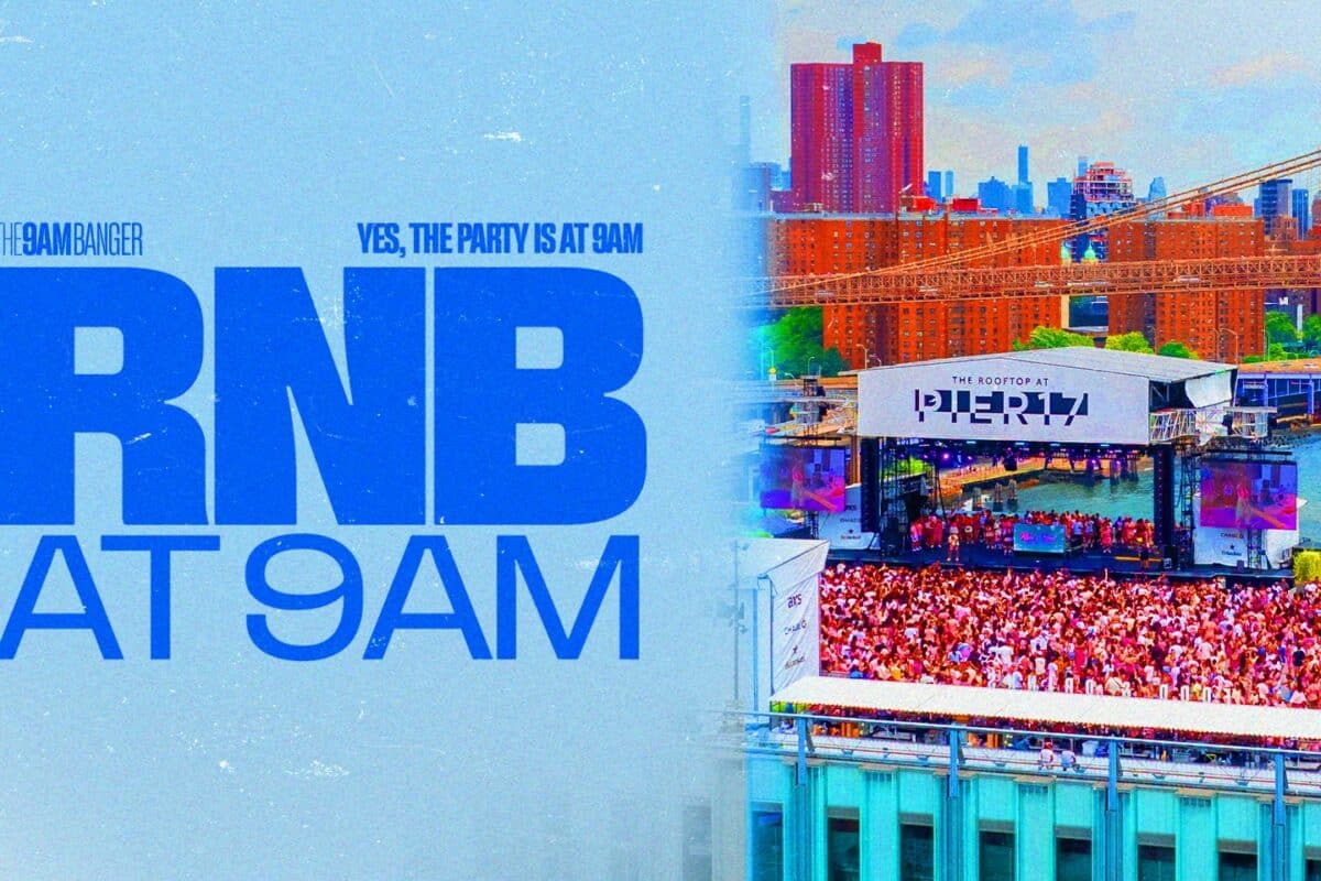 9AM Banger is coming to The Rooftop at Pier 17 on September 5, 2026.