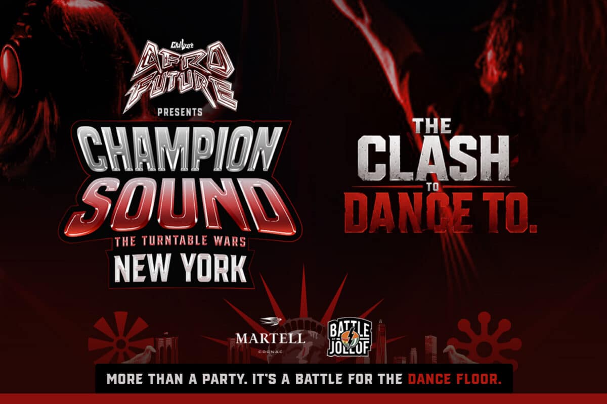 Afrofuture presents Champion Sound on The Rooftop at Pier 17 on September 13, 2026.