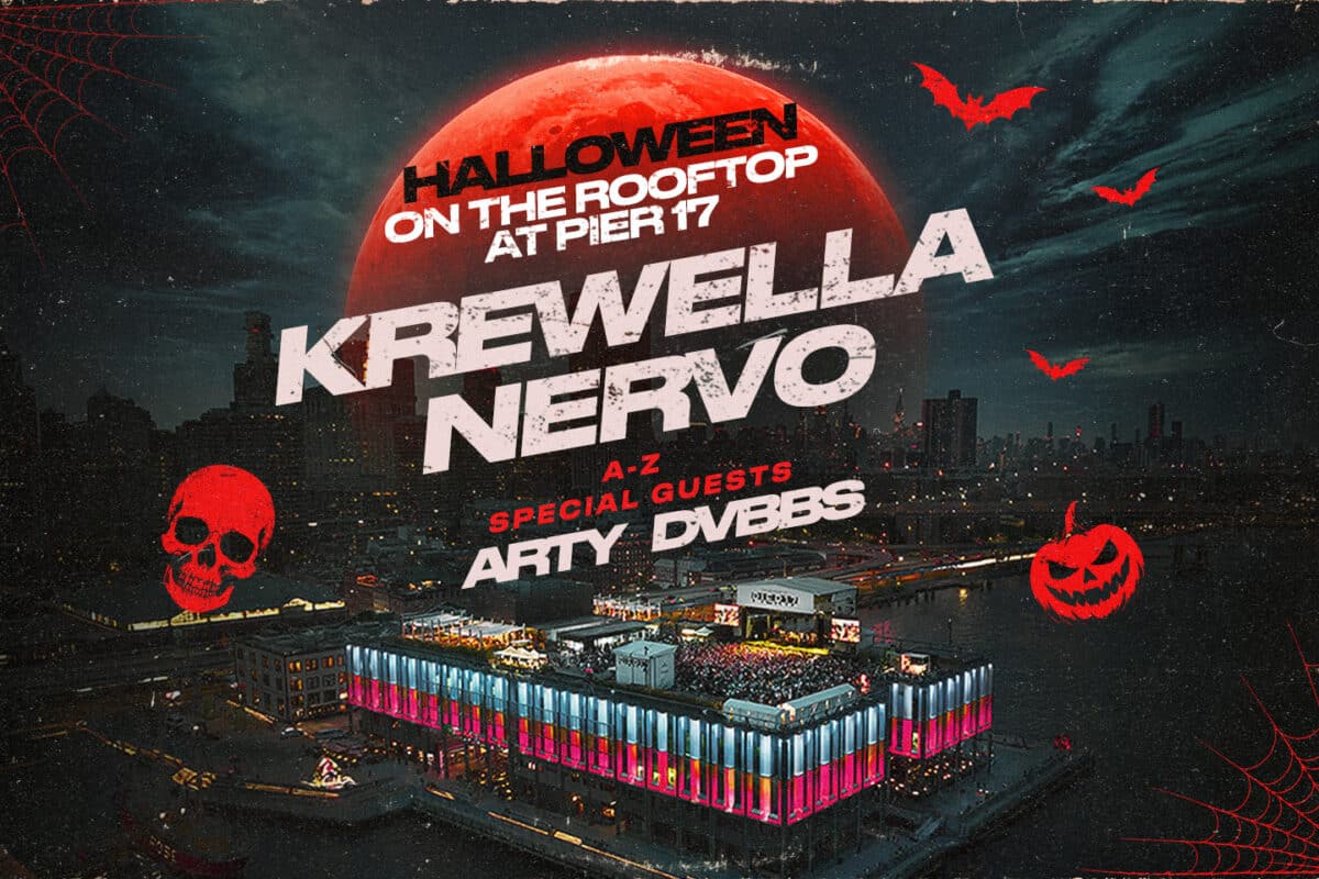 Project 91 presents Halloween on The Rooftop at Pier 17, with special guests Krewella & Nervo and Arty & Dvbbs, on October 24, 2026.