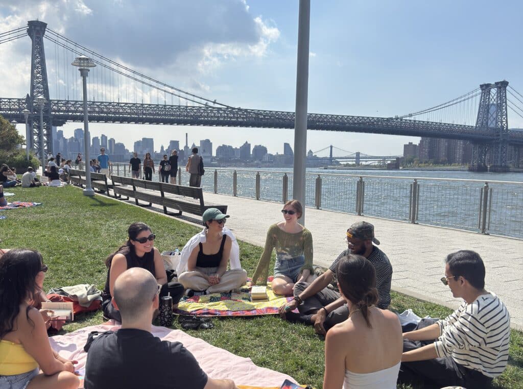 lit club nyc event at seaport
