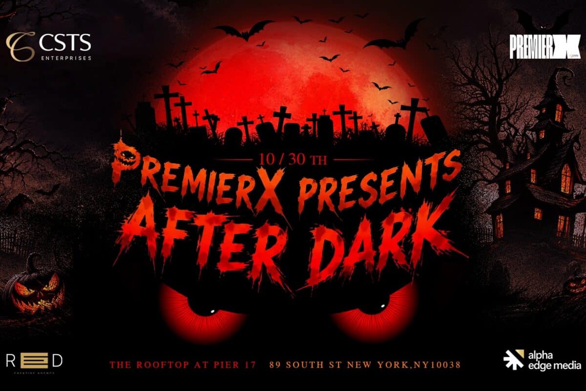 PremierX presents After Dark on The Rooftop at Pier 17, with special guests Lil Xan, Armani White, DJ Soda & Nate Wyatt, on October 30, 2026.